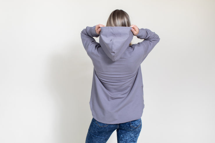 Koala Grey Swoop Hoodie